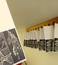Coastal Lino print Beach finds shells pebbles starfish - Image 6