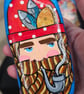 Hand Painted Fisherman Rock 3