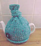  Top Knot Hand Knitted Small Tea Cosy - Image 2