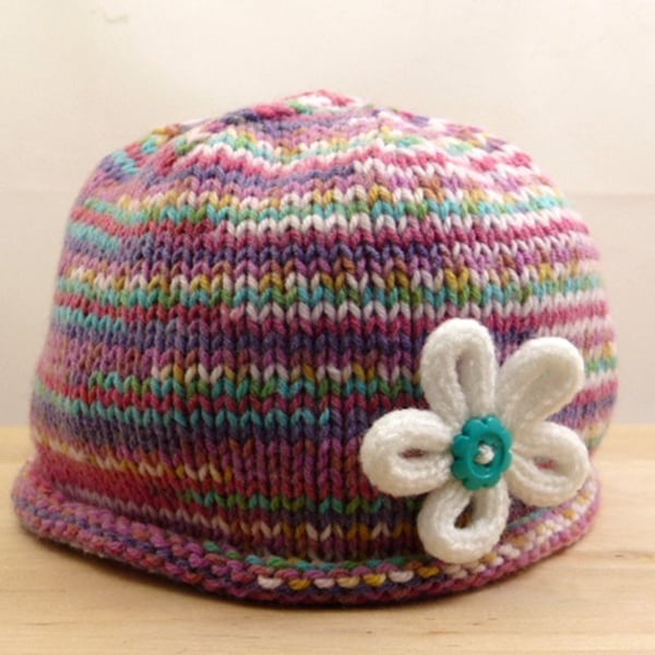 Hand Knitted Baby Hat