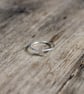 Crescent Moon ring, silver ring - Image 3