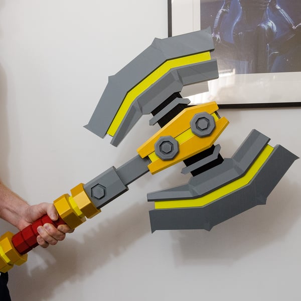 Deep Rock Galactic - Impact Axe - Prop or Cosplay