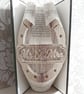 Mr & Mrs Wedding Horseshoe COMBI Book Folding Pattern - EMAILED PDF PATTERN - Image 1