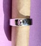 Silver Orb Ring - Classic  Fine Designer Sterling Silver Ring - Size T - Image 5