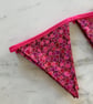 Pink and gold metallic bubbles bunting 3.2 metres excluding ties 21 flags - Image 6