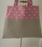 Seconds Sunday, Fabric Tote Bag, Handbag, Day Bag, Book Bag, Linen - Image 7