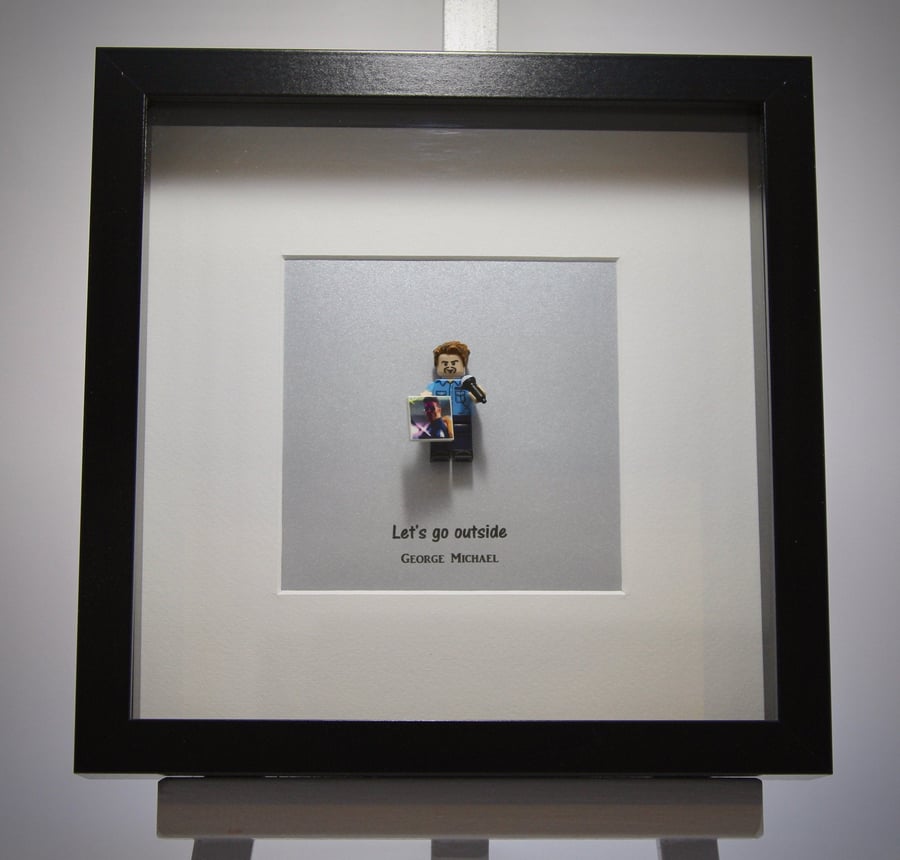 George Michael (Us police officer) custom mini Figure frame