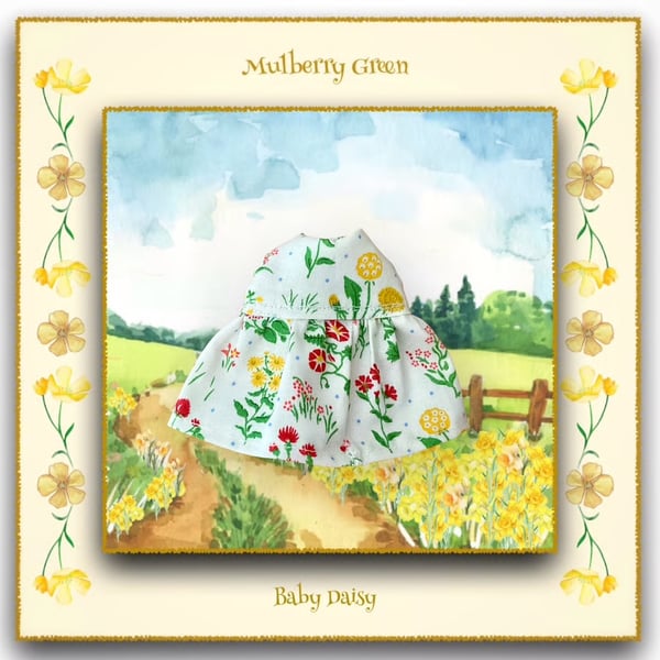 Liberty Floral Dress for Baby Daisy 