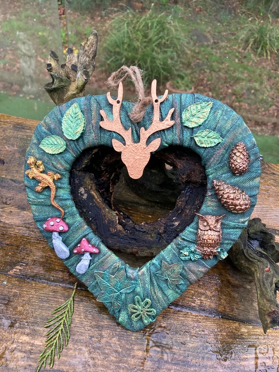 Heart Shaped Weatherproof Hanging