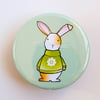 Gatsby the Rabbit Pocket Mirror or Bottle Opener