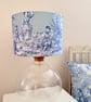 Esme Toile Blue - 30cm Drum Table Lampshade