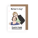 A Miranda Themed Mothers Day Card