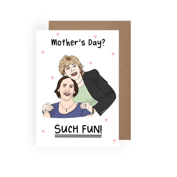 A Miranda Themed Mothers Day Card