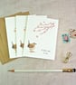 Set of 3 Wren & Cherry Blossom Mini Notecards  - Image 4