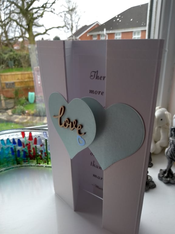 Front opening romantic card (2)