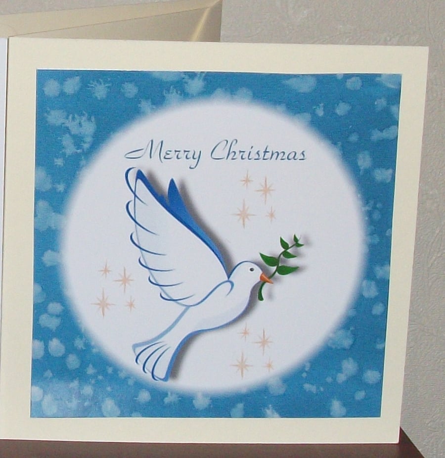 Christmas cards, Dove of peace