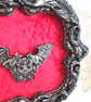 gothic Skull Wall Hanger witch decor  - Image 3