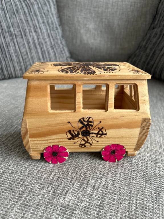 Wooden Camper Van
