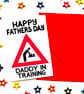 Father's Day Card From The Bump, First, New, Expectant Daddy Fathers Day Card  - Image 3