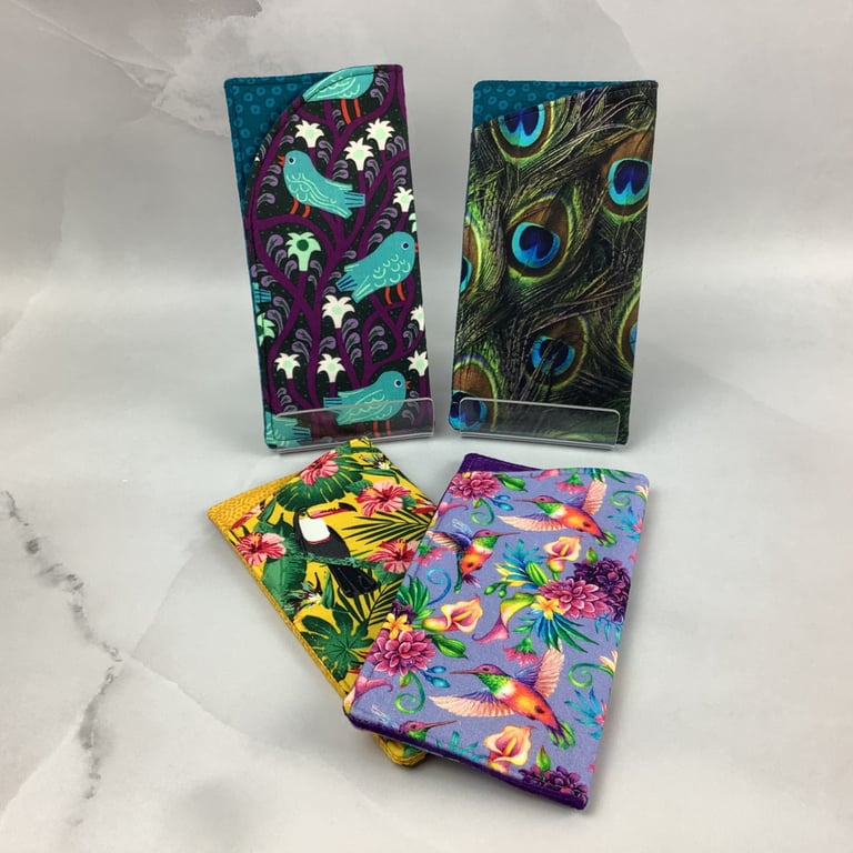 Birds glasses case, slip case, options