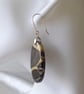 Sterling Silver & Septarian Oval Earrings - Image 5