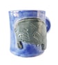 Manatee Mug - Hand Built Stoneware Pottery - Image 1