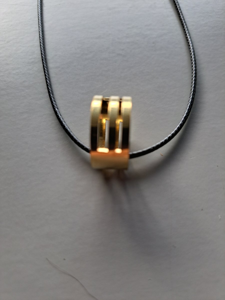 Minimalist Handmade Necklace with Charm – One of a Kind