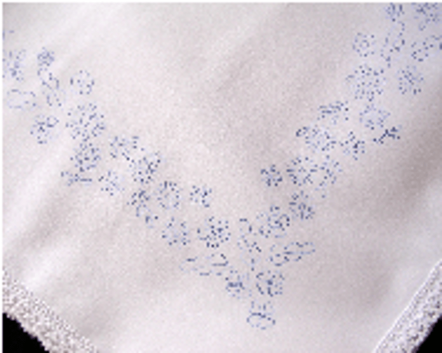 Ready to Embroider, Tablecloth, featuring flowers Embroidery Design Pattern