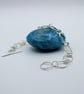 Silver Link Bracelet, Oval links. - Image 5