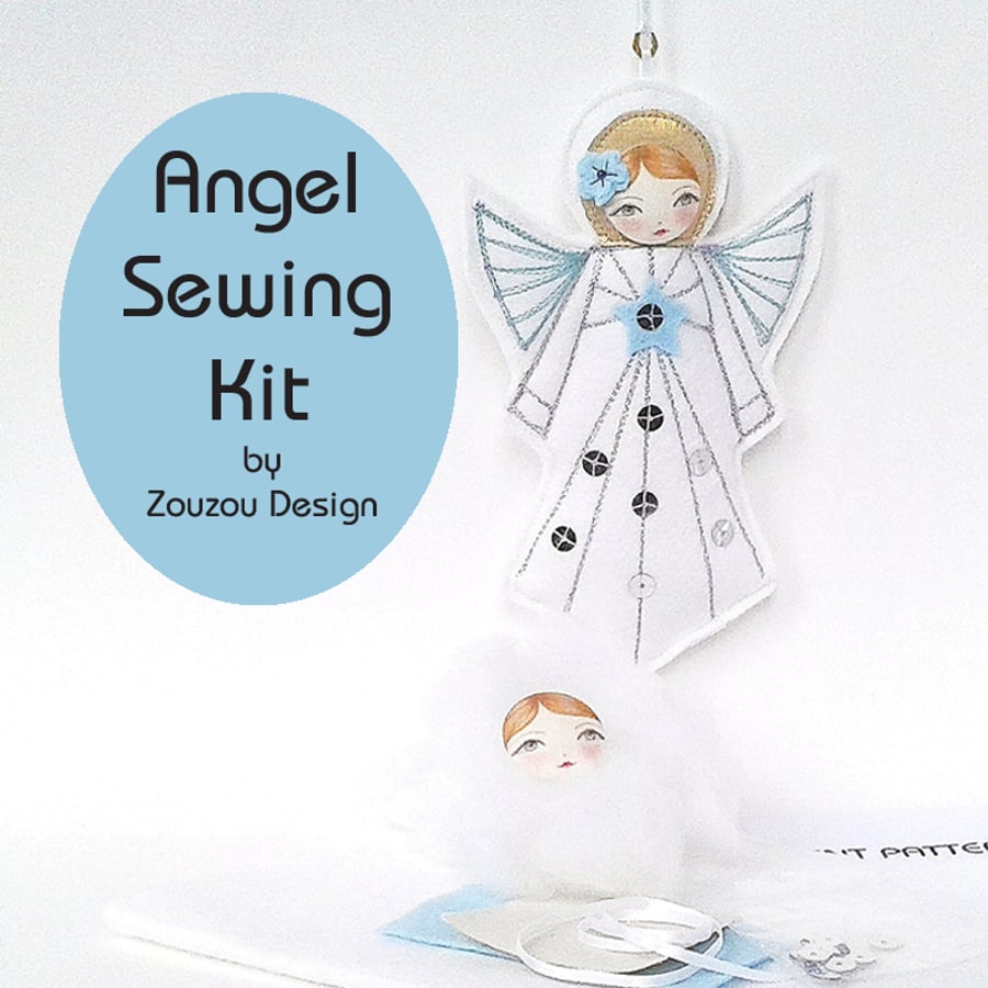 Felt Angel Sewing Kit
