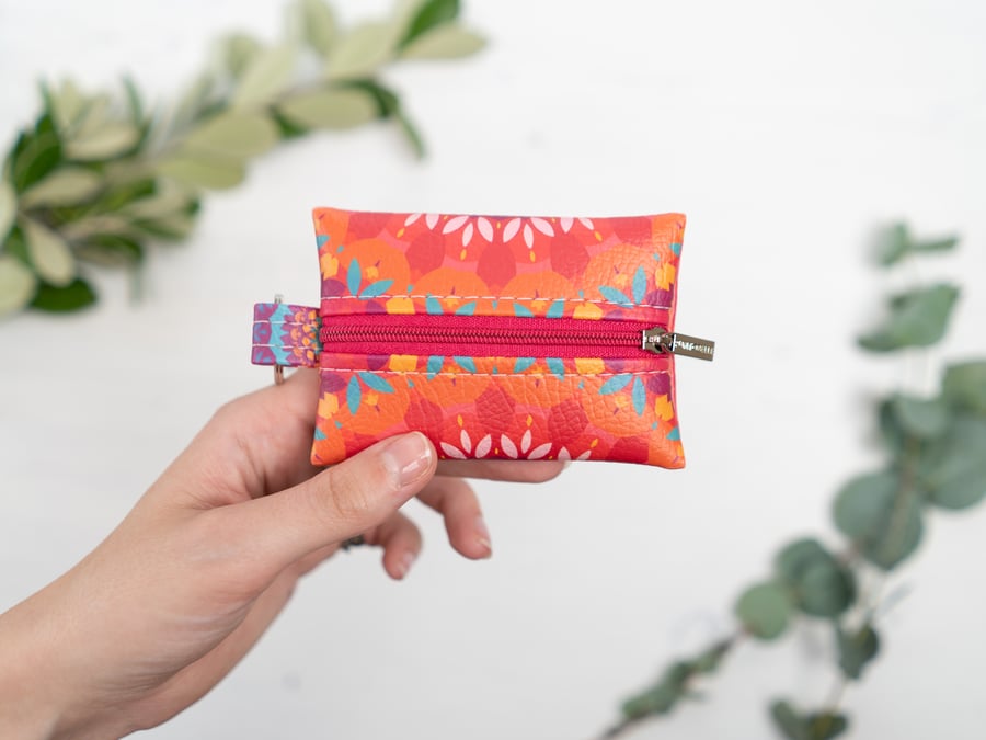 Vegan Leather Coin Purse in Harmony