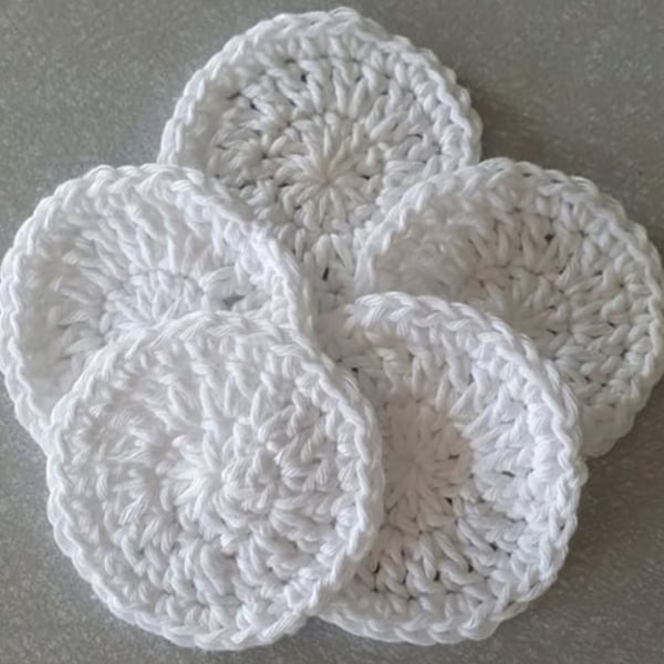 100% cotton crochet scrubbies - the perfect eco-friendly solution