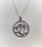 Sterling silver mushroom pendant - Image 4
