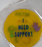 10cm Communication Aid Acrylic Visual Support Disc SEND SEN Communication Tool - Image 9