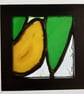 Abstract Yellow Agate