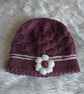 Baby hand knitted outfit - romper set - Image 2