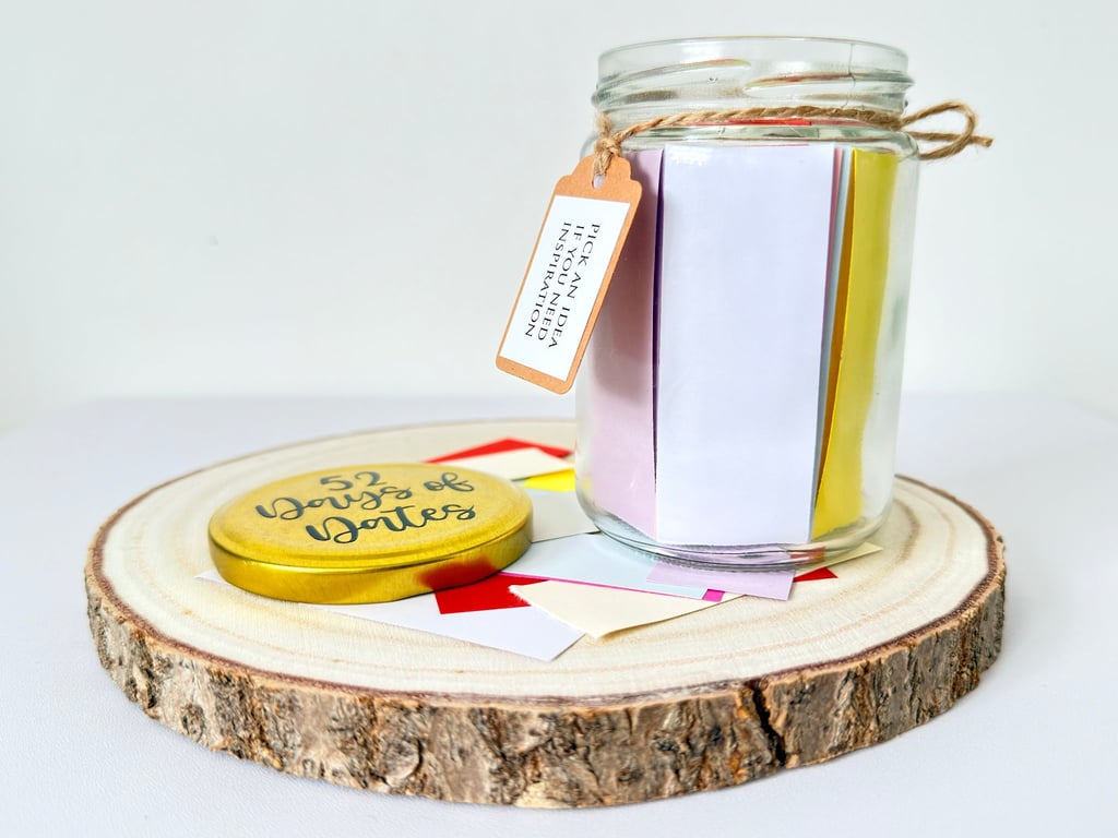 Date Idea Jar, 52 Dates, Anniversary Gift, Couple Gifts, Wife Husband Girlfriend