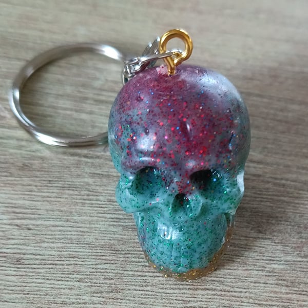 Skull keyrings x8 very unique and quirky 