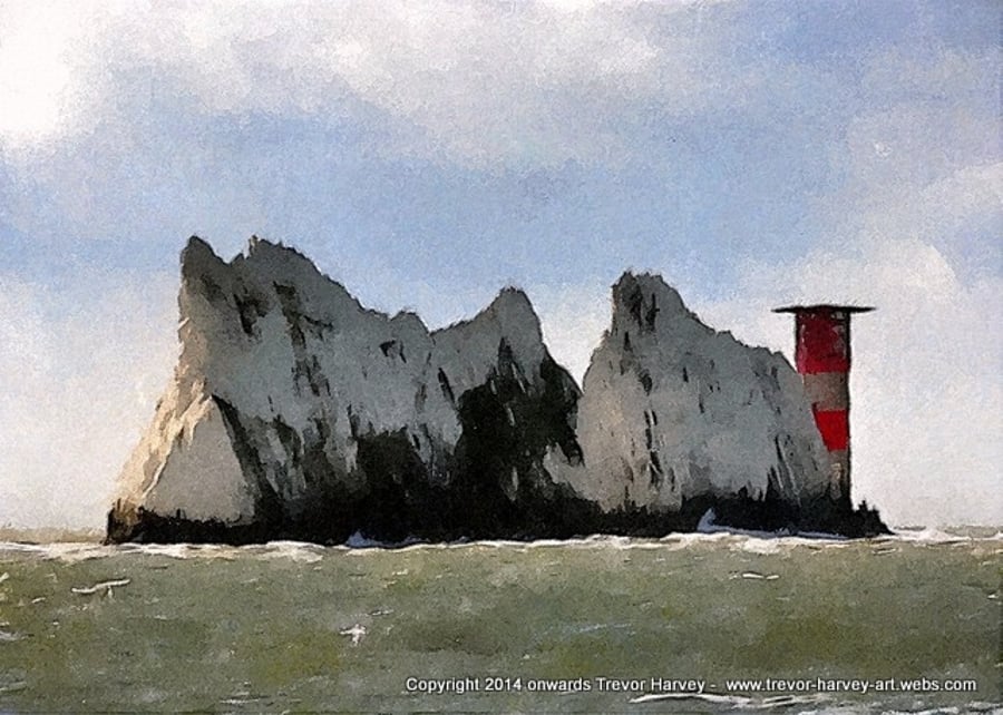 The Needles, Isle Of Wight - Exclusive 7x5 inch Fine Art Print