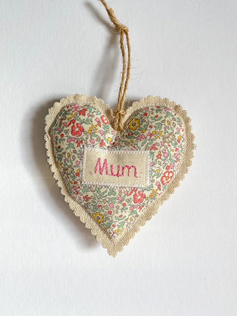 Mother’s  day hanging heart 