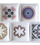 Red Leaf Pattern Ceramic Dish, 10 x 10cm, Many Uses - Image 4