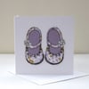Special Order for A. Marks - Baby Shoes in Purple