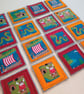 Craft kit - Viking matching pairs game, Sew it Yourself felt & fabric memory toy - Image 3