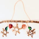 Rustic Christmas hanging decorations 