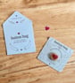 RESERVED. Button Hug-Pocket Hug Gift. Wellbeing Gift. Exams Gift. - Image 6