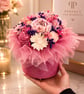 Luxury Flowerbox Candle Gift Set XLarge Handmade Soy Wax Candle Surprise Her Wit