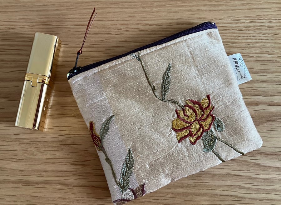 Luxury coin purse, Handmade in the UK