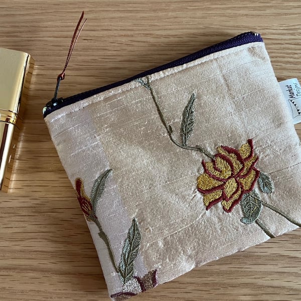 Luxury coin purse, Handmade in the UK
