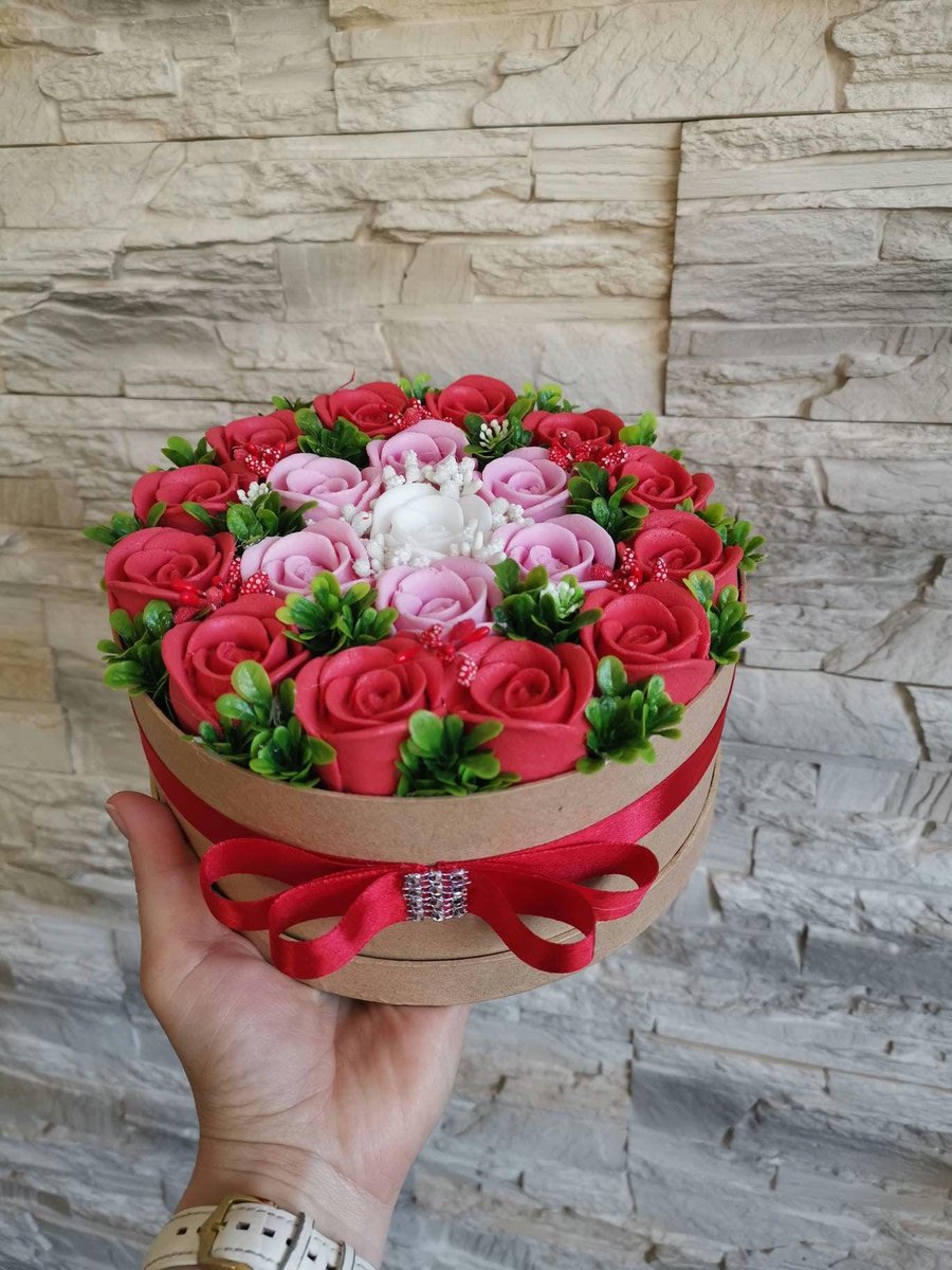 Soap roses bouquet