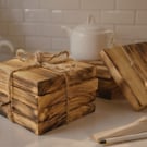 Handcrafted Rustic Coasters Extra Chunky 20mm